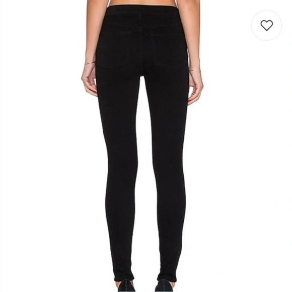 Spanx Jean-ish Twill Jegging Legging in Solid Very Black Size M - Picture 2 of 8